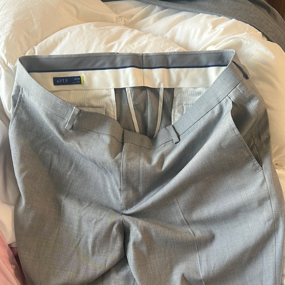 Apt. 9 Light Gray Dress Pants from JC penny